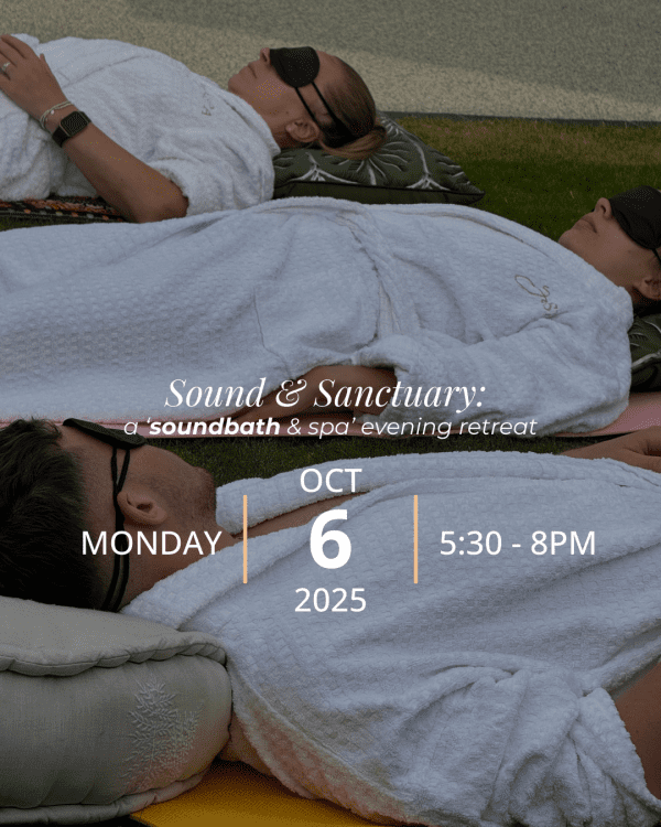 Sound & Sanctuary: October 6th